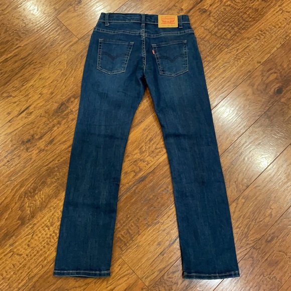 Levi’s 511 Slim Medium Wash Straight Leg Jeans Size 27 W ❤️ - Picture 6 of 9